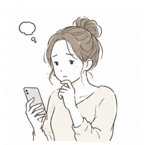 悩んでいる人
